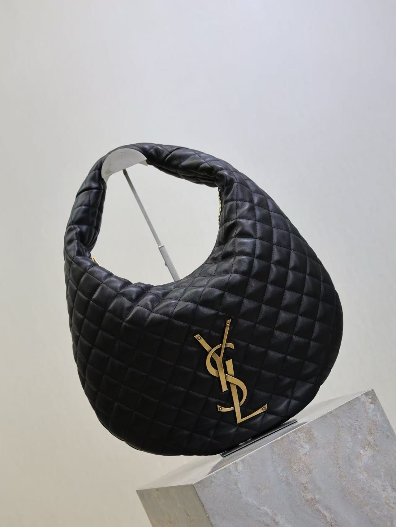 YSL Icarino Icare 44cm Bag Black Lambskin
