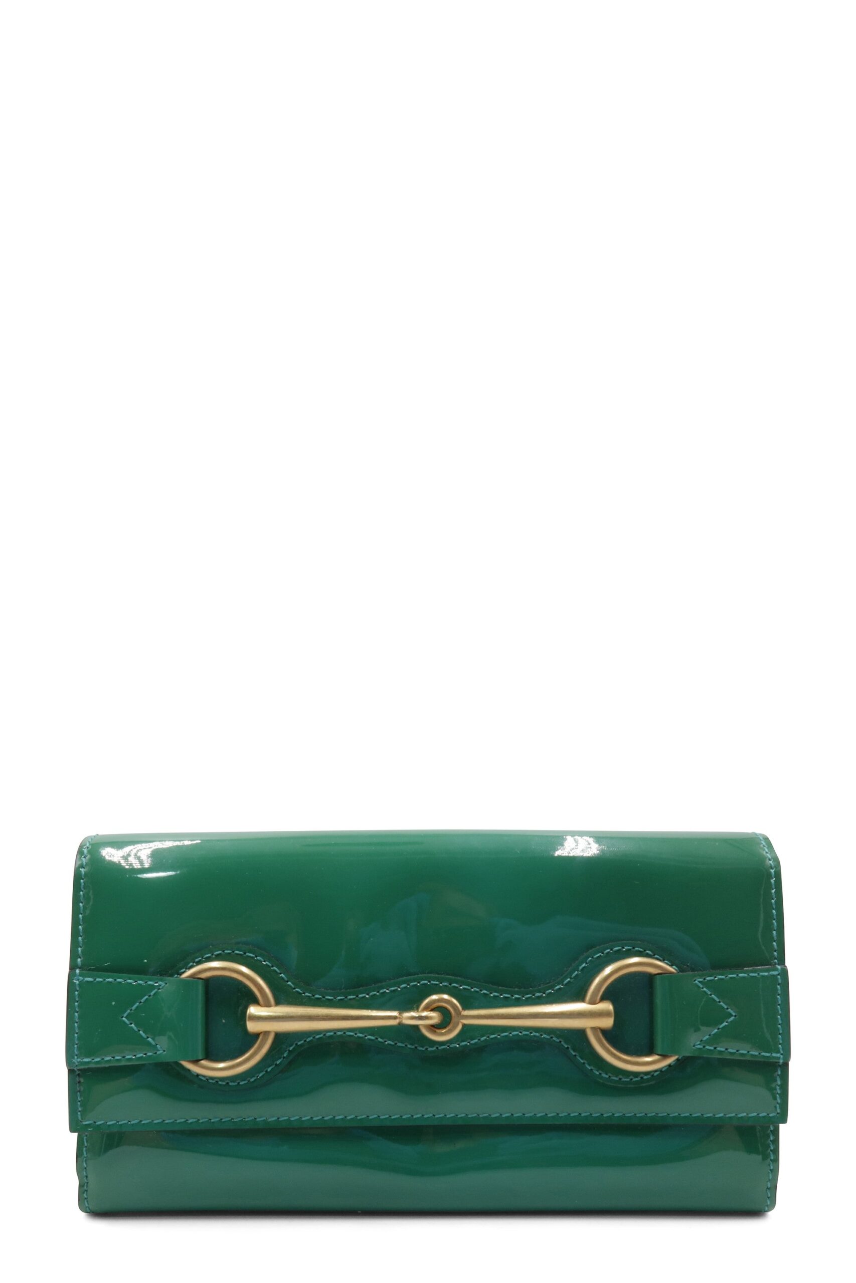 Patent Bright Bit Clutch Green