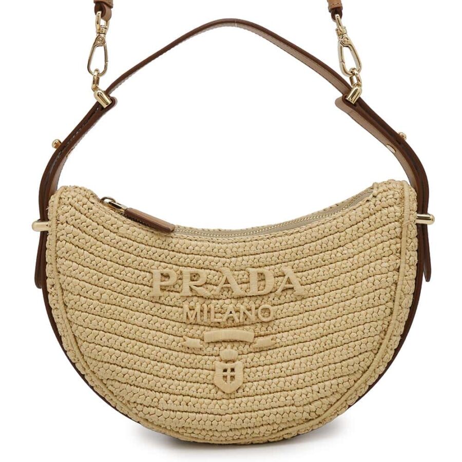 Prada handbag brown – front view