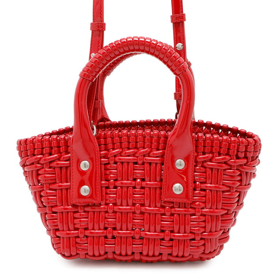 Balenciaga handbag red – front view