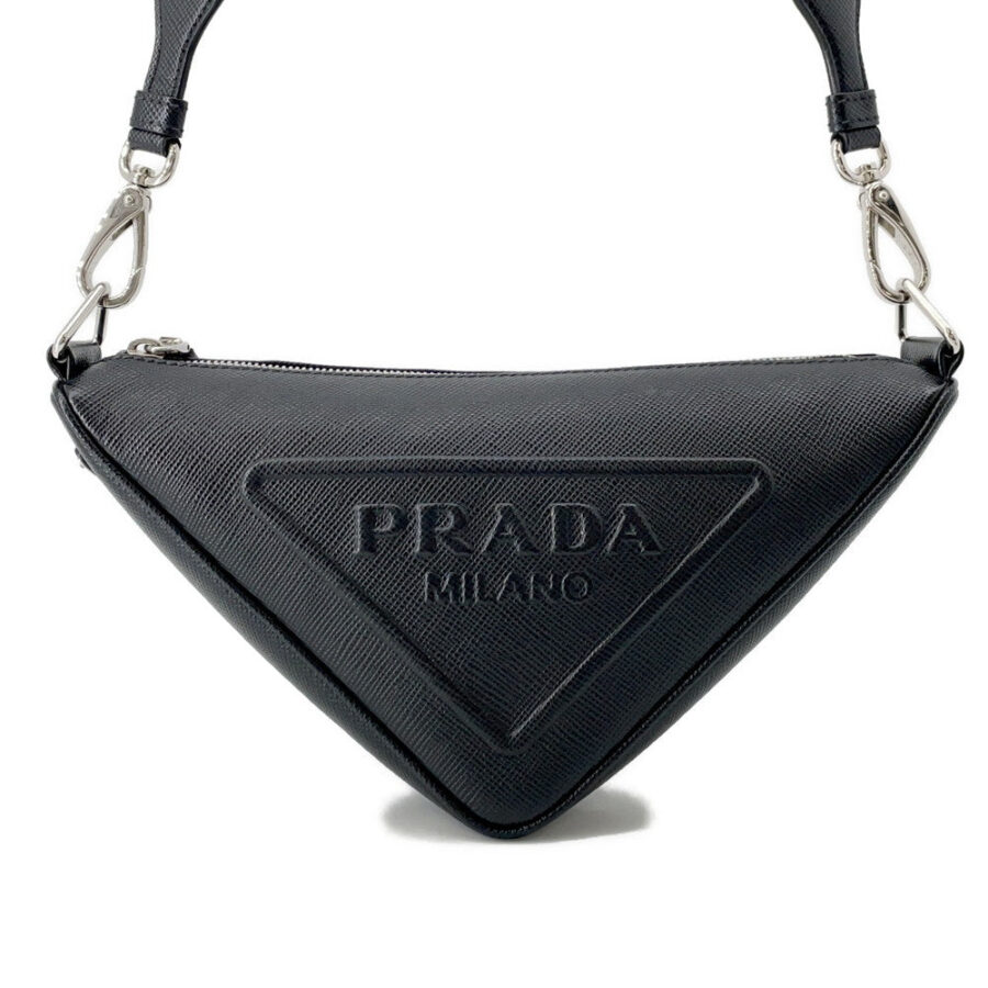 Prada Shoulder Bag black – front view