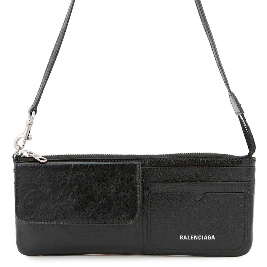 Balenciaga Shoulder Bag black – front view