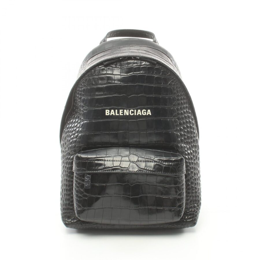 Balenciaga Everyday black bag – front view