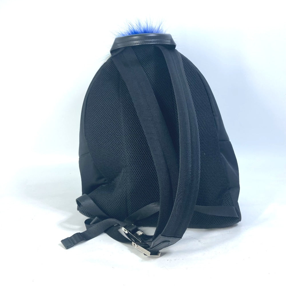 Fendi Backpack Nylon Black Backpack Bag Karl Lagerfeld Women