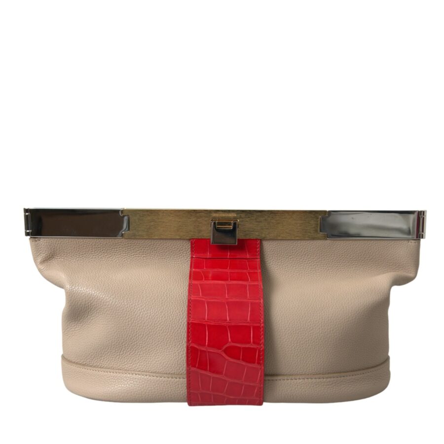 Balenciaga Pouch red bag – front view