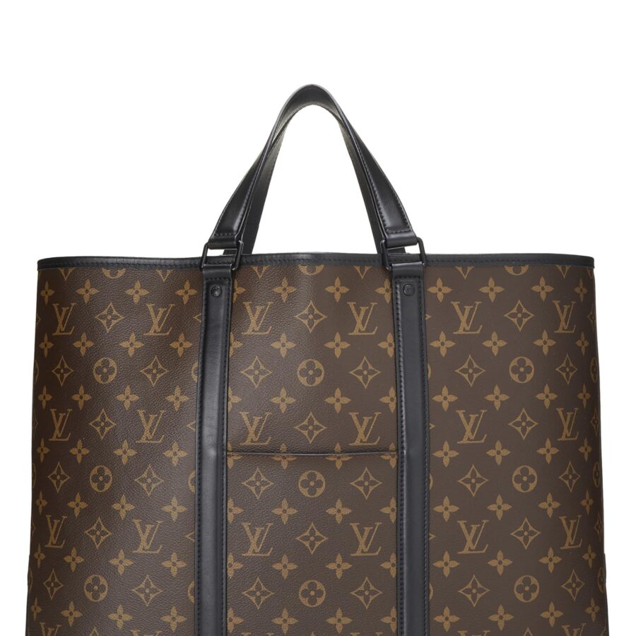 Louis Vuitton, Black Monogram Canvas Macassar Weekend Tote GM, Black | Studio Nafay