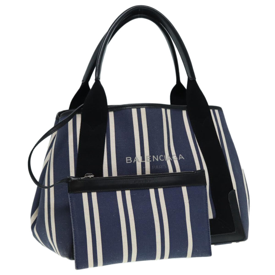 Louis Vuitton handbag blue – front view
