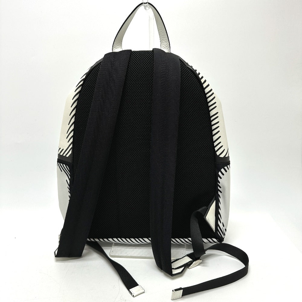 Fendi Backpack white bag – front view