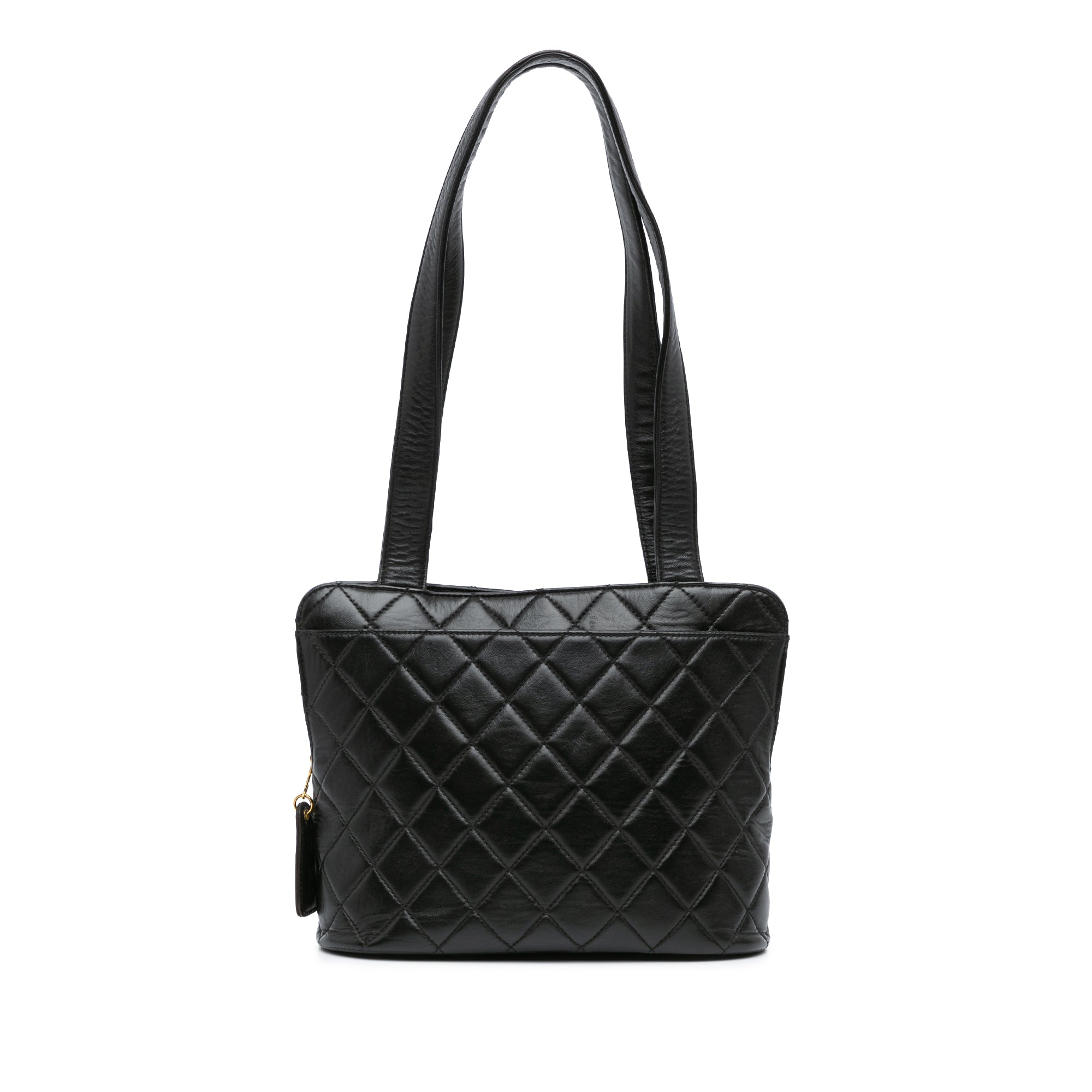 Quilted Lambskin Shoulder Sac de Voyage bandoulière