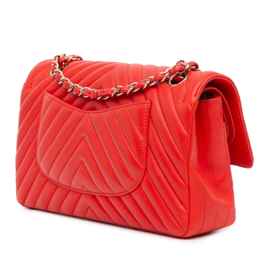 Chanel handbag red – front view