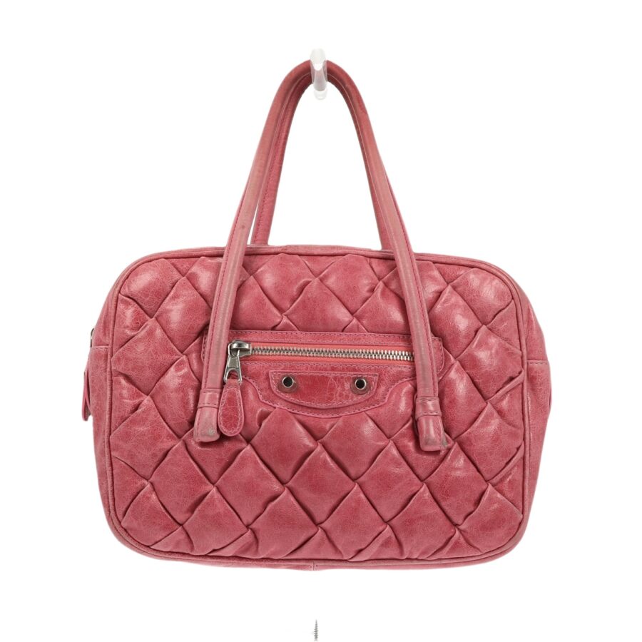 Balenciaga Shoulder Bag pink – front view