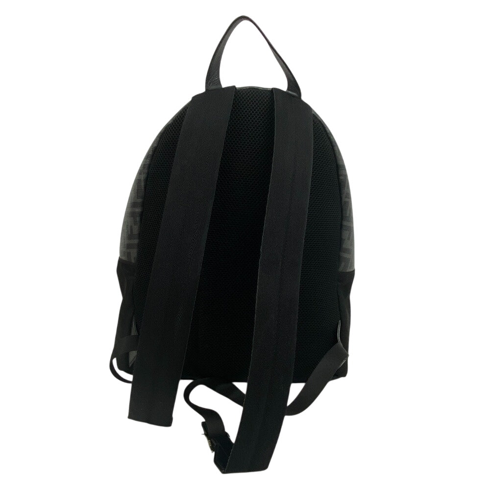 Fendi Backpack PVC, Nylon Black Backpack Zucca Mens