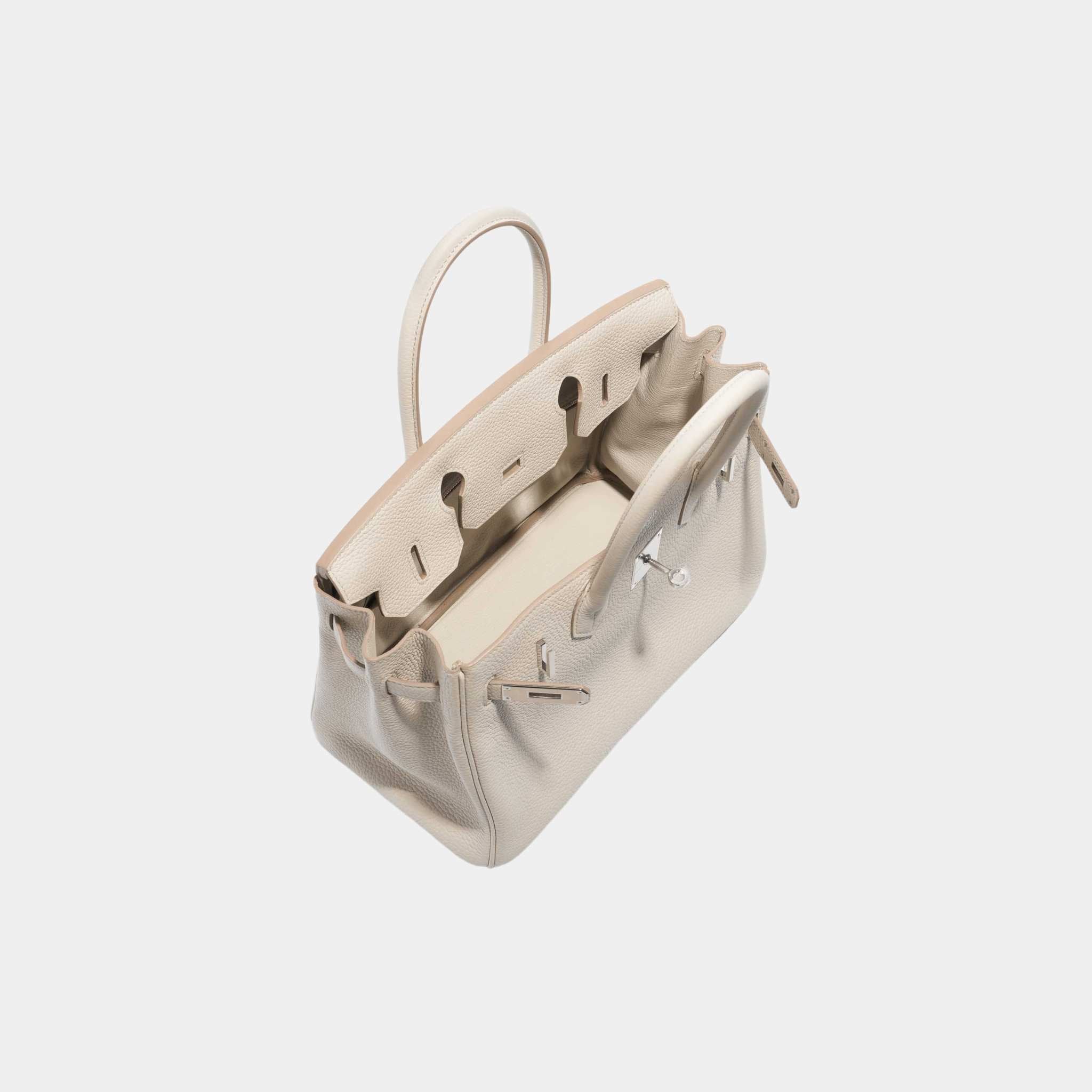 Birkin 30 Look a Meno Togo Beton PHW